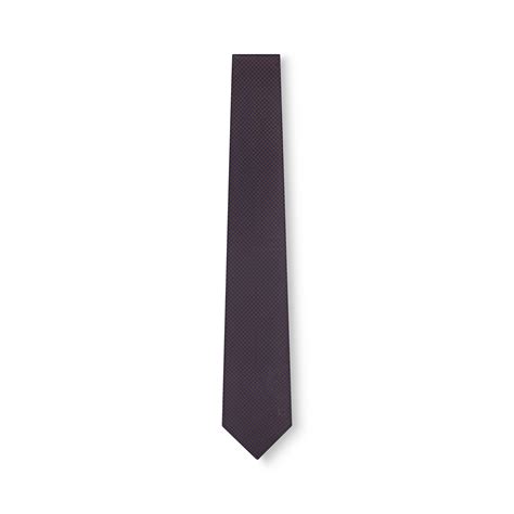 Micro Damier Tie 